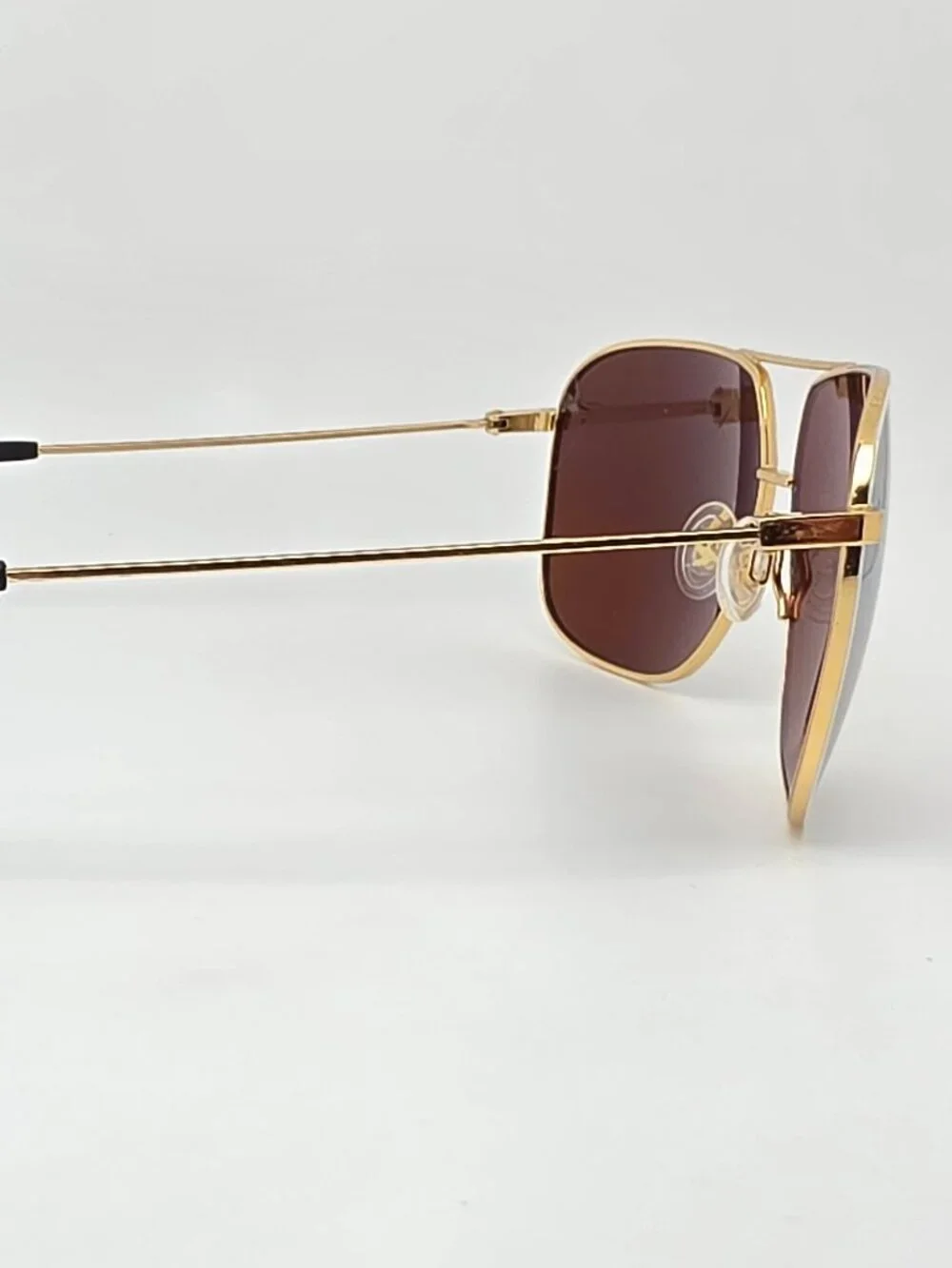 Maui Jim MJ778-05C Kami White Gold Frame Polarized Lens Aviator Sungalsses 62mm